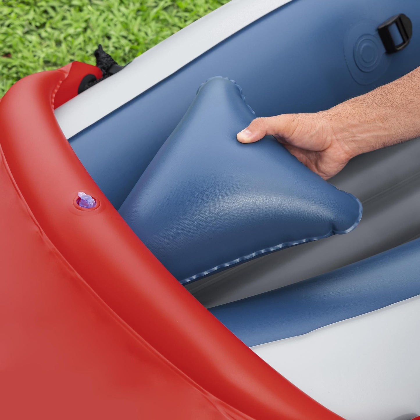 Bestway Hydro-Force Rapid X2 inflatable 2-person kayak, paddles, pump, removable fins